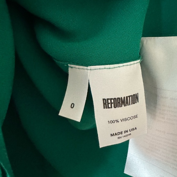Reformation | Skater Dress - Green - Picture 4 of 4